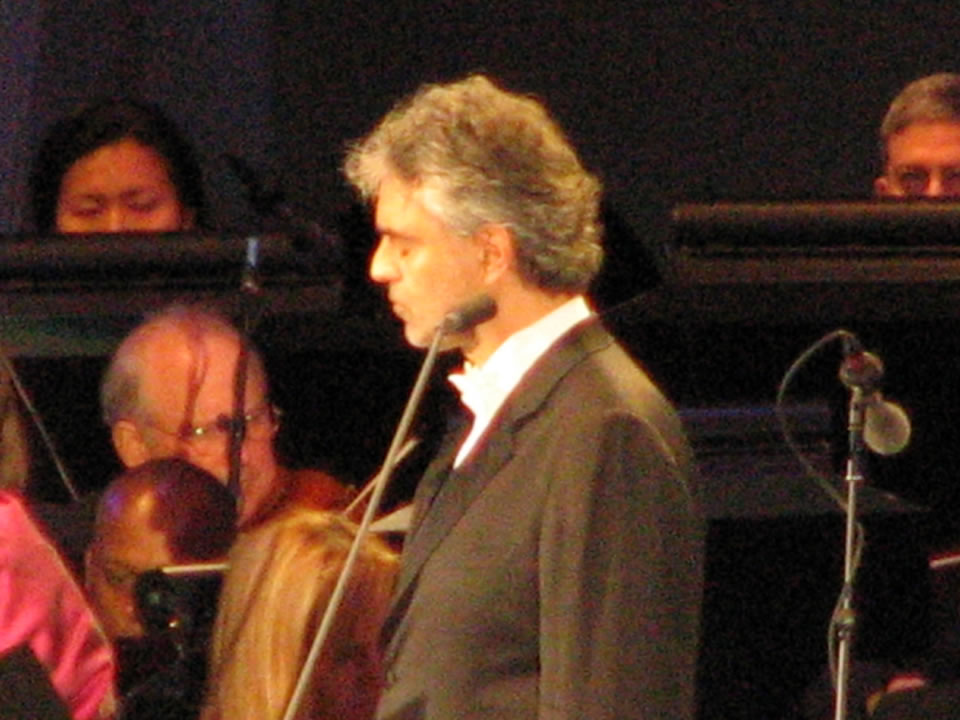 Andrea Bocelli at the Hollywood Bowl | Gamera Baenre's Mindless Ramblings
